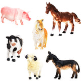 Maxbell 18 Plastic Animal Model Dog Puppy Model Animal Figurines Figure Kid Toy Gift