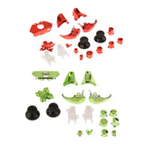 Maxbell 2 kits 18 Replacement Controller Buttons Kit Set for Microsoft Xbox One