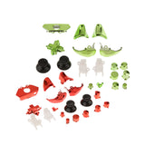 Maxbell 2 kits 18 Replacement Controller Buttons Kit Set for Microsoft Xbox One