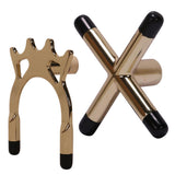 Maxbell 2 Pieces Non-slip Billiard Snooker Pool Cue Bridge Head Holder Rest 2 Styles