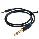 Maxbell 3.5mm to 6.5mm Adapter Aux Cable Male to Male for Mixer Amplifier 1m 0.5m