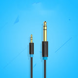 Maxbell 3.5mm to 6.5mm Adapter Aux Cable Male to Male for Mixer Amplifier 1m 0.5m