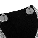 Maxbell 2 Pairs Military Party Star Tassel Link Chain Epaulet Shoulder Boards Badge