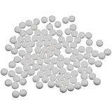 Maxbell 300 Pieces White Styrofoam Foam Balls for DIY Craft 10mm 15mm 27mm