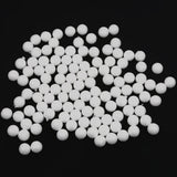 Maxbell 300 Pieces White Styrofoam Foam Balls for DIY Craft 10mm 15mm 27mm