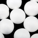 Maxbell 300 Pieces White Styrofoam Foam Balls for DIY Craft 10mm 15mm 27mm