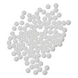 Maxbell 300 Pieces White Styrofoam Foam Balls for DIY Craft 10mm 15mm 27mm