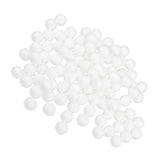 Maxbell 300 Pieces White Styrofoam Foam Balls for DIY Craft 10mm 15mm 27mm