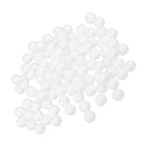 Maxbell 300 Pieces White Styrofoam Foam Balls for DIY Craft 10mm 15mm 27mm