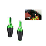 Maxbell Frame Slider Falling Crash Protector for Motorcycle Green and Blue