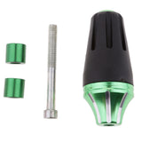 Maxbell Frame Slider Falling Crash Protector for Motorcycle Green and Blue
