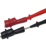 Maxbell 2 Pieces Insulation Metal Alligator Clips Electric Test Accessories