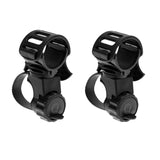 Maxbell 2Pcs Mountain Bicycle Bike Mount Holder Bracket Clip Clamp for Flashlight Torch LED Light