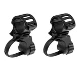 Maxbell 2Pcs Mountain Bicycle Bike Mount Holder Bracket Clip Clamp for Flashlight Torch LED Light