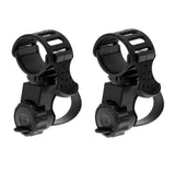 Maxbell 2Pcs Mountain Bicycle Bike Mount Holder Bracket Clip Clamp for Flashlight Torch LED Light