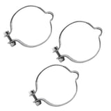 Maxbell 3Pcs Bicycle Brake Cable Clamp Disc Brake Cable Pipe Line Clamp Organizer Suitable for Brake Cable Derailleur Line 31.8mm