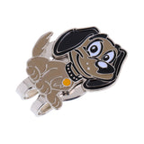 Maxbell 4 Pieces Funny Cartoon Animal Alloy Golf Ball Marker with Magnetic Hat Clip