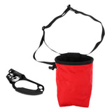 Maxbell Left Hand Ascender Riser with Chalk Bag for Rock Climbing Bouldering Caving