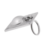 Maxbell 4 Pieces Flush Lift Ring / Hatch Pull Handle 48mm x 38mm - Boat Marine 316 Stainless Steel