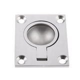 Maxbell 4 Pieces Flush Lift Ring / Hatch Pull Handle 48mm x 38mm - Boat Marine 316 Stainless Steel