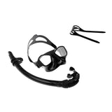 Maxbell Scuba Diving Swim Snorkeling Goggles Glasses Mask Snorkel Tube + Mask Strap