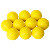 Maxbell 20 Pieces PU Soft Foam Golf Balls with Nylon Mesh Net Golf Storage Bag