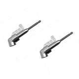 Maxbell 105 degrees 1/4'' Adjustable Hex Bit Angle Driver Screwdriver Tools Set of 2
