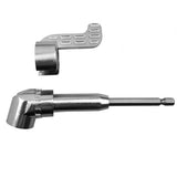 Maxbell 105 degrees 1/4'' Adjustable Hex Bit Angle Driver Screwdriver Tools Set of 2