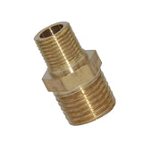 Maxbell 5x Brass Barbed Double-Headed Hex Bushing Fitting Connector Adapter 1/4-1/8