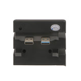 Maxbell Charger Dock Station Dual USB Fast Charging Stand +Usb 3.0 Hub for PS4