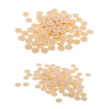 Maxbell 200 Pieces Resin Beads Spacer Washer Beads Jewellery Making Crafts-8mm/10mm