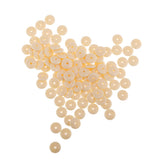 Maxbell 200 Pieces Resin Beads Spacer Washer Beads Jewellery Making Crafts-8mm/10mm