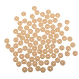 Maxbell 200 Pieces Resin Beads Spacer Washer Beads Jewellery Making Crafts-8mm/10mm