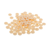 Maxbell 200 Pieces Resin Beads Spacer Washer Beads Jewellery Making Crafts-8mm/10mm