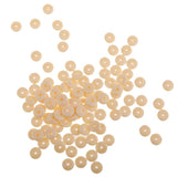 Maxbell 200 Pieces Resin Beads Spacer Washer Beads Jewellery Making Crafts-8mm/10mm