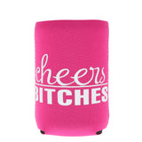 Maxbell 3PCS Beer Tin Can Cooler Sleeves Holders Party Favor Cheers Bitches