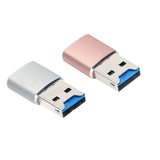 Maxbell 2pcs Mini USB 3.0 Card Reader High Speed 5Gbps TF Memory Card Reader Support SDSC,SDHC,SDXC