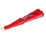 Maxbell Sweet Style Hand Fan Folding Fan Red & Black for Dancing Cosplay Home Party
