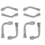Maxbell 8 Pieces Air Tyre Valve 90 135 Degree Schrader Valve Stem with Extension Adapter for Car Truck Motorcycle