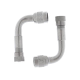 Maxbell 8 Pieces Air Tyre Valve 90 135 Degree Schrader Valve Stem with Extension Adapter for Car Truck Motorcycle