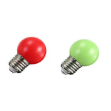 Maxbell 2pcs E27 G45 LED Ball Shape Light Bulb Globe Lamp Christmas Decor 220V 3W