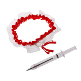 Maxbell 4 /set  Nurse Costume Accessories Girls Woman Role Play Hen Stag Night Party