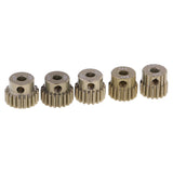 Maxbell 48DP 3.175mm 16T-25T Pinion Motor Gear Brush Brushless for 1/10 RC Car Model