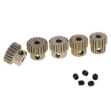 Maxbell 48DP 3.175mm 16T-25T Pinion Motor Gear Brush Brushless for 1/10 RC Car Model