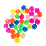 Maxbell 134pc Various Bicycle Plastic Wheel Spoke Colorful Decoration Luminous Beads