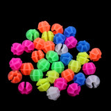 Maxbell 134pc Various Bicycle Plastic Wheel Spoke Colorful Decoration Luminous Beads