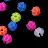 Maxbell 134pc Various Bicycle Plastic Wheel Spoke Colorful Decoration Luminous Beads