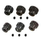 Maxbell 32DP 5mm 16T-21T Pinion 32DP Motor Gears Set for 1/8 RC Car DIY Accessories