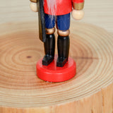 Maxbell 7 Pieces Wooden Nutcracker Soldier Figure Drummer Music Box Home Decor Gift