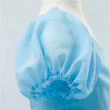 Maxbell Princess Flower Girls Long Pageant Tulle Wedding Prom Gown Dress  with Belt